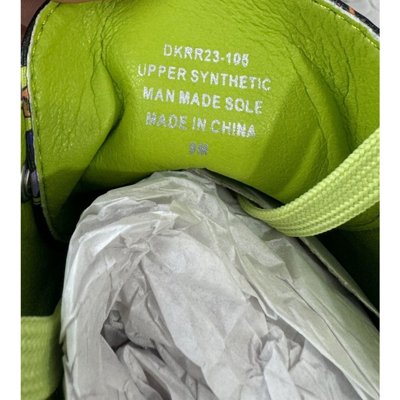 NWOB Nickelodeon RUGRATS Size 9 Dolls Kill ”All Growed Up” Printed Combat Boots - Picture 10 of 12